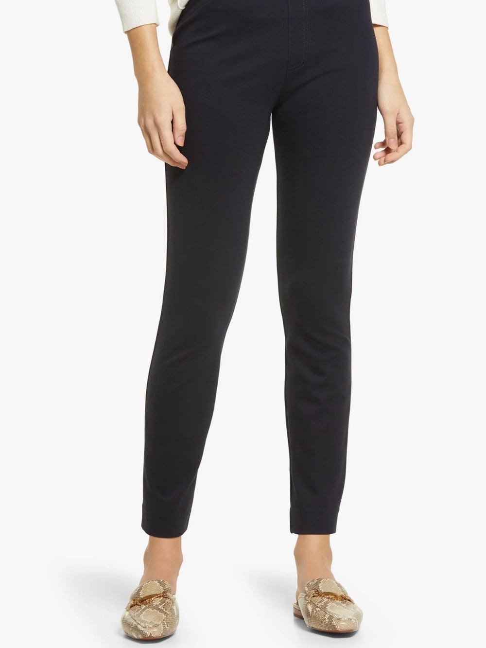 SPANX The Perfect Black Pant Back Seam Skinny Pants